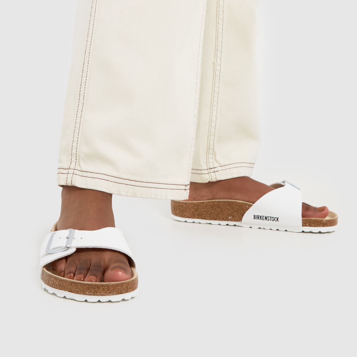 BIRKENSTOCK – Madrid – Vita sandaler