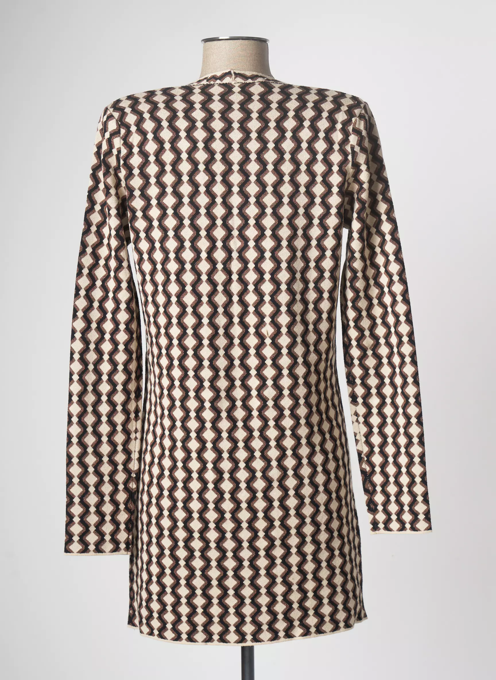 Angela Davis Robes Pulls Femme couleur beige