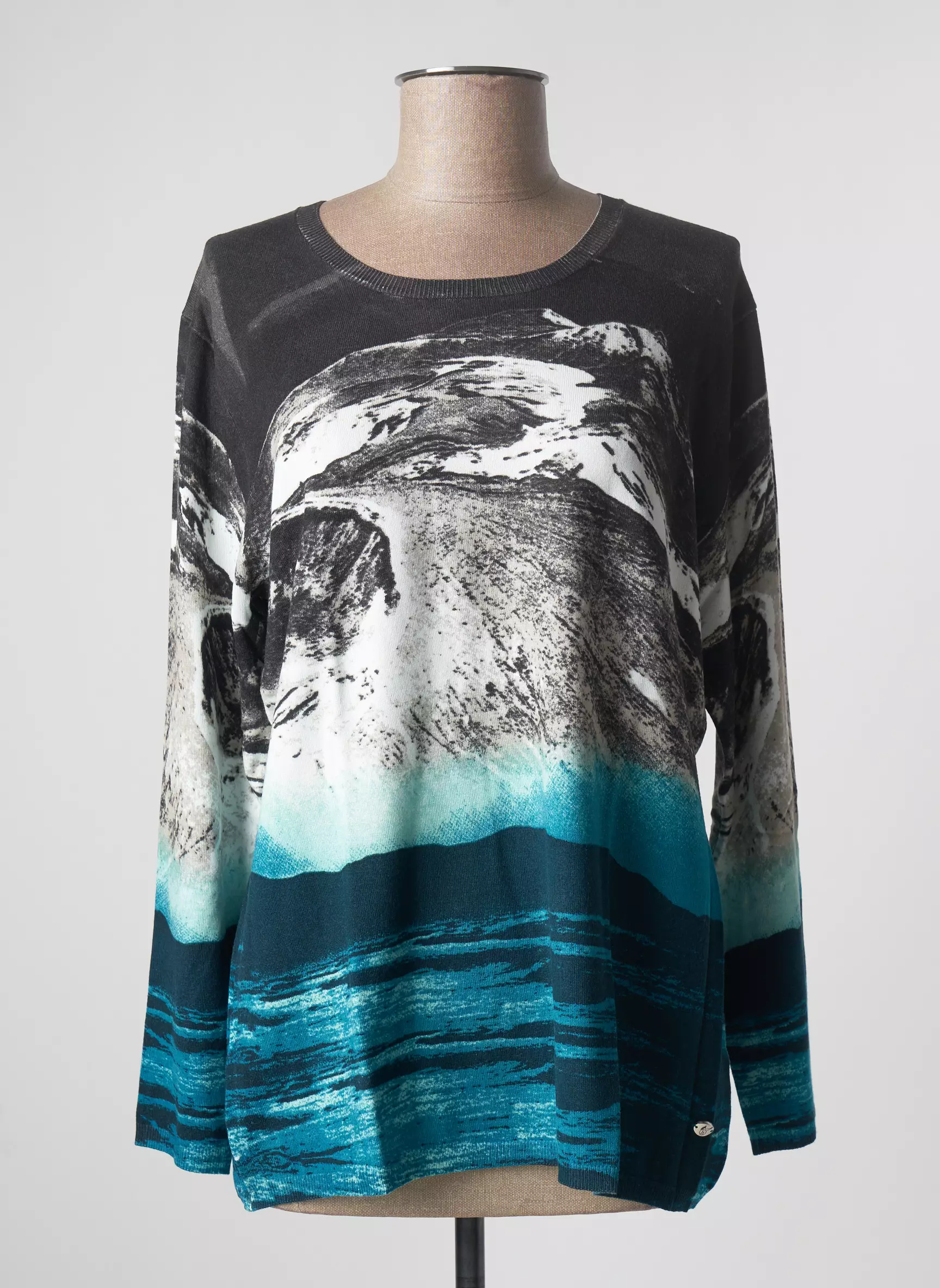 Hajo Pulls Femme couleur gris