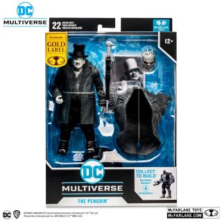 DC Gaming Build A Actionfigur The Penguin Gold Label (Batman: Arkham City) 18 cm