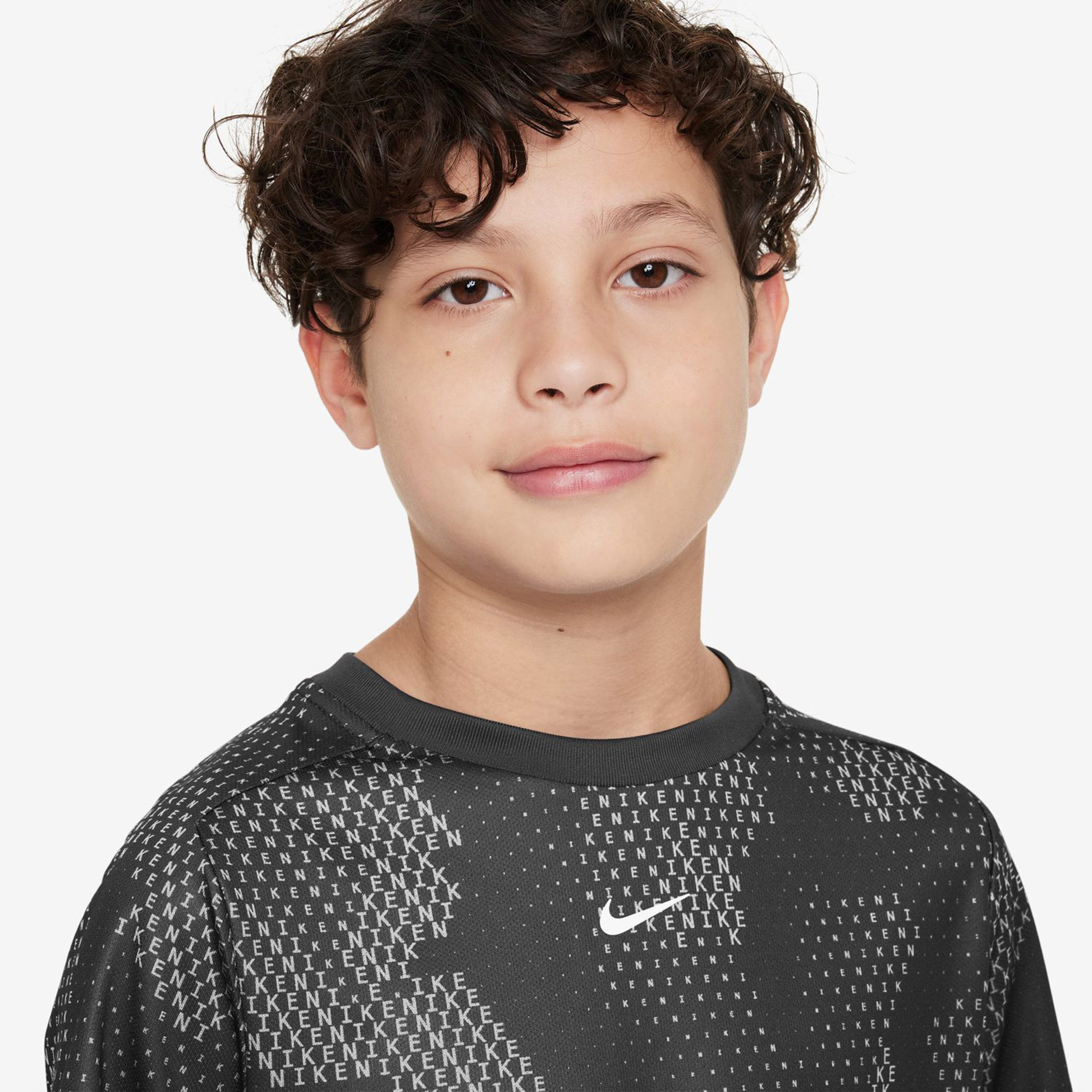 Dri-Fit T-Shirt Jungen - Schwarz