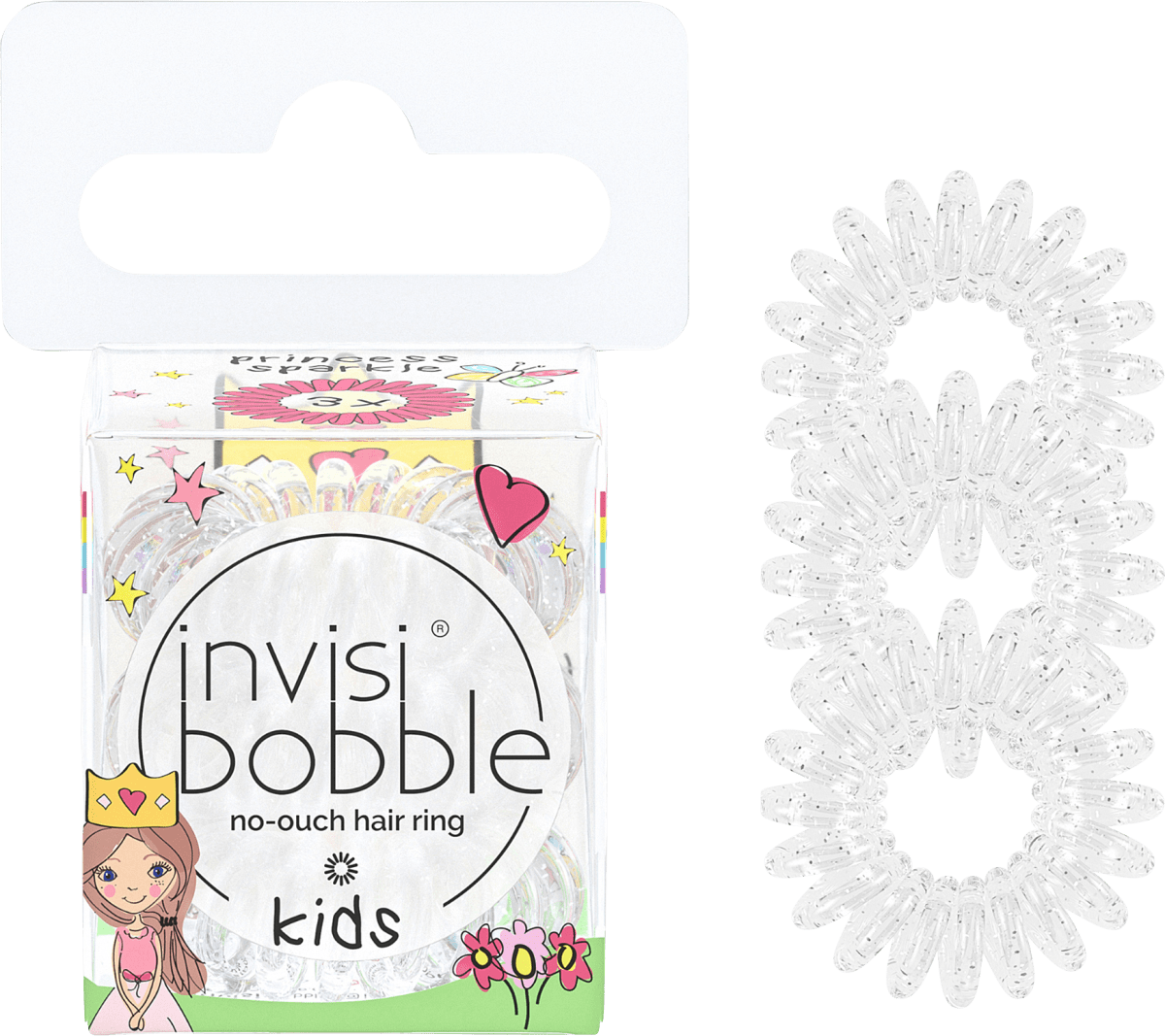 Haargummi Kinder Princess Sparkle, 1 St