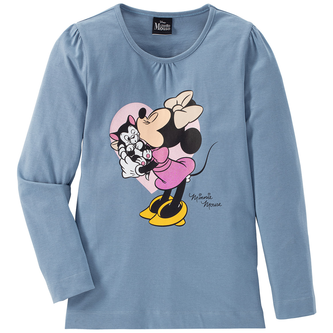 Minnie Maus Langarmshirt mit großem Print