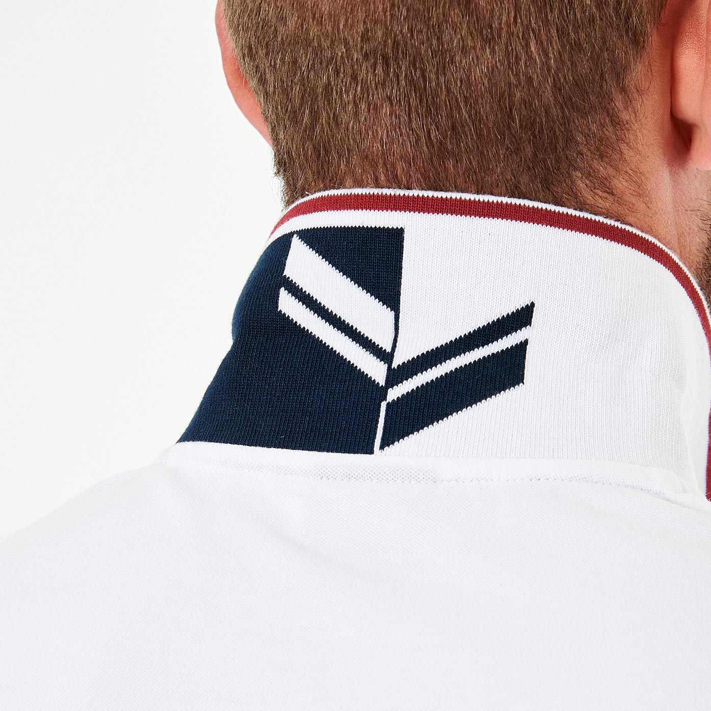 TETRO  Polo blanc homme