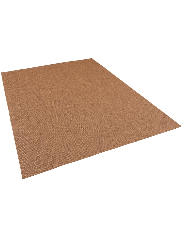 Pergamon In & Outdoor Teppich Flachgewebe Valencia Mix in Braun günstig kaufen
