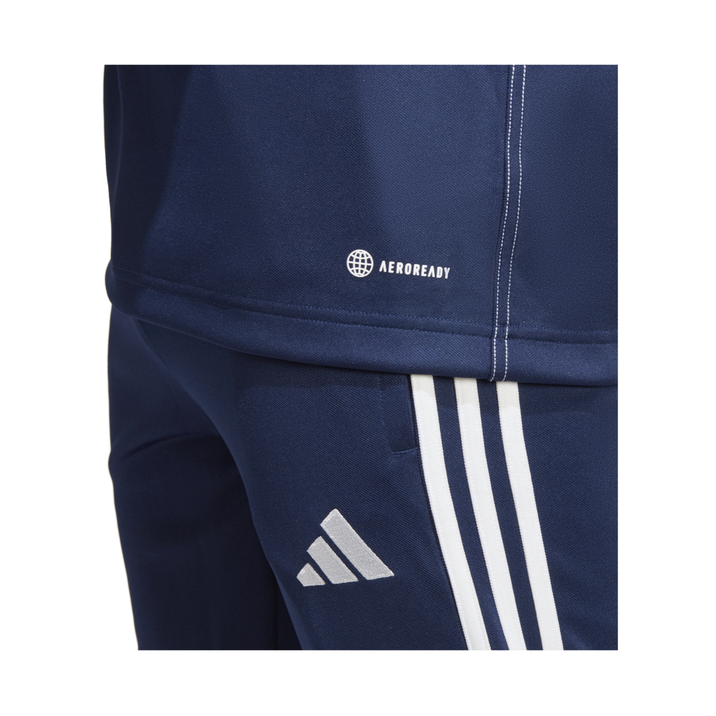 adidas Tiro 23 Club Trainingsjacke Blau Weiss