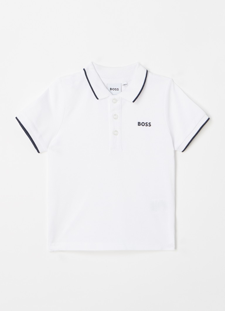 HUGO BOSS Polo majica od pamučnog pikea s vezom logotipa