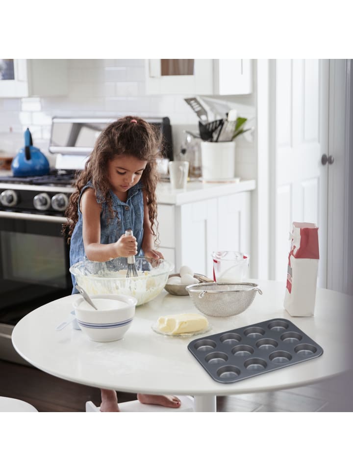 relaxdays 2x Muffinform in Grau günstig kaufen onesize