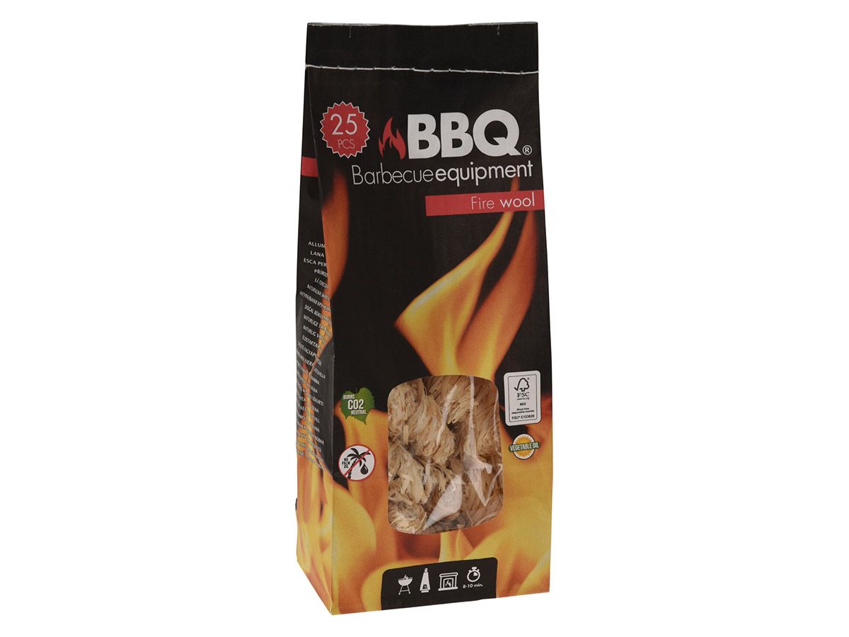 BBQ Holzwolle Grillanzünder