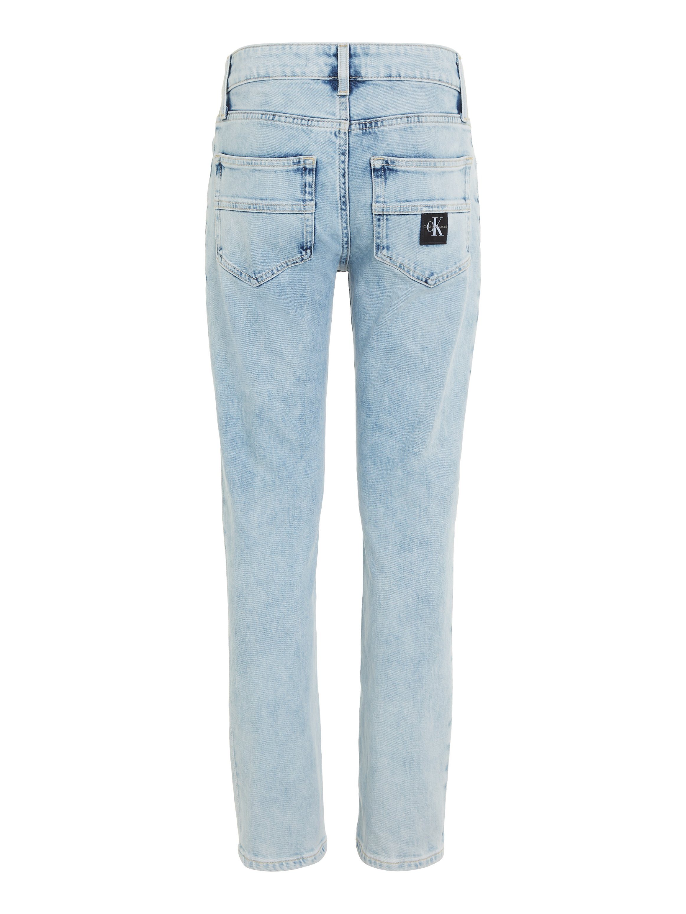 Calvin Klein Jeans Straight-Jeans REG. STRAIGHT OPTIC LIGHT BLUE im 5-Poket-Style
