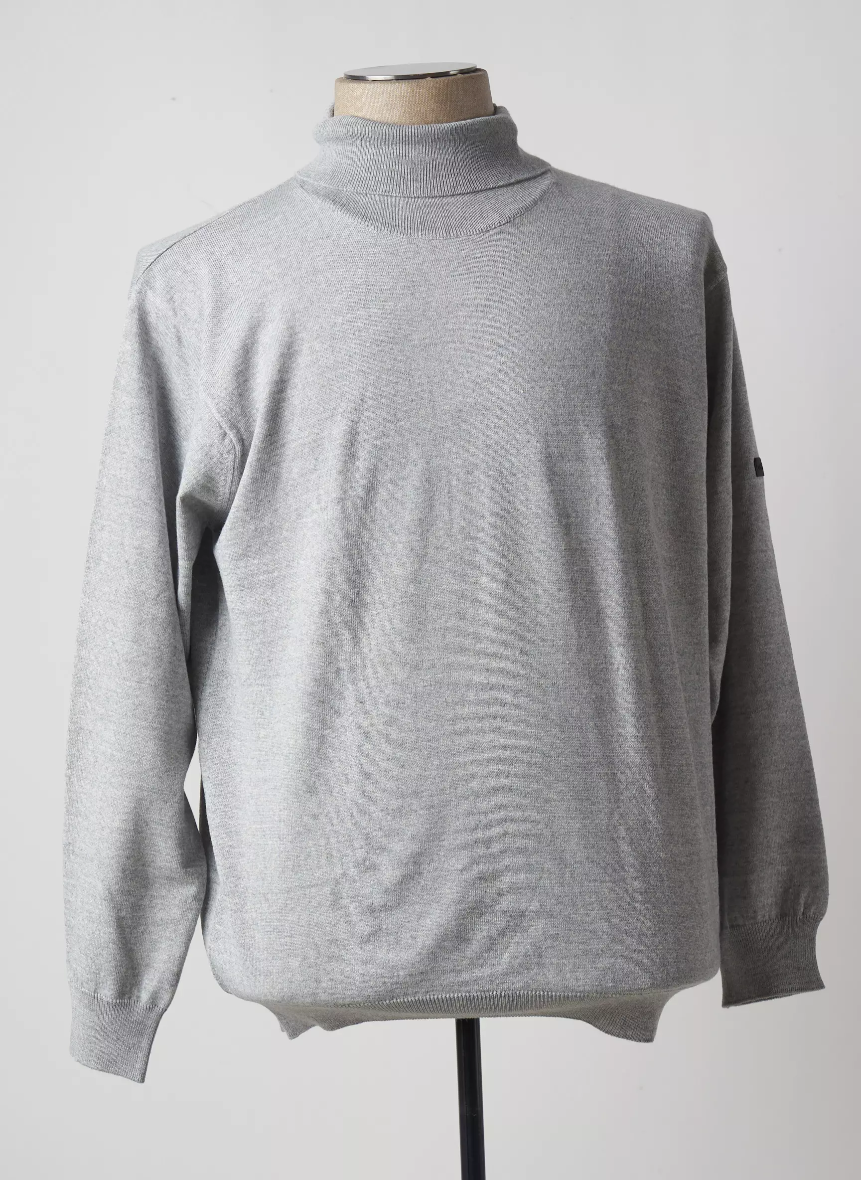 Monte Cervino Cols Roules Homme couleur gris