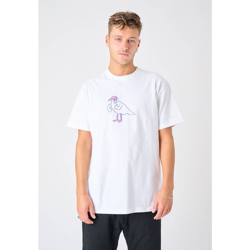 Cleptomanicx Gull Cap Printshirt Herren