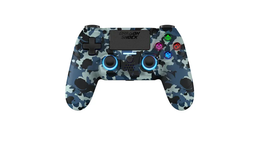Mizar Wireless Controller für PS4 Blau Camo