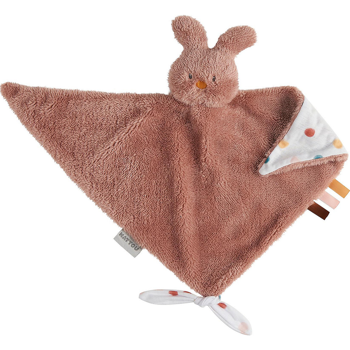 LAPIDOU Tipidou Maxi-Kuscheltuch altrosa