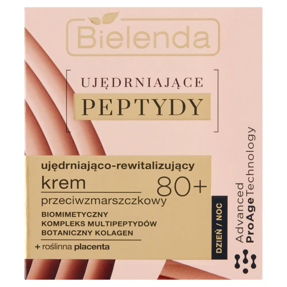 Bielenda Firming Peptides krema protiv bora za učvršćivanje i revitaliziranje 80+ dan/noć