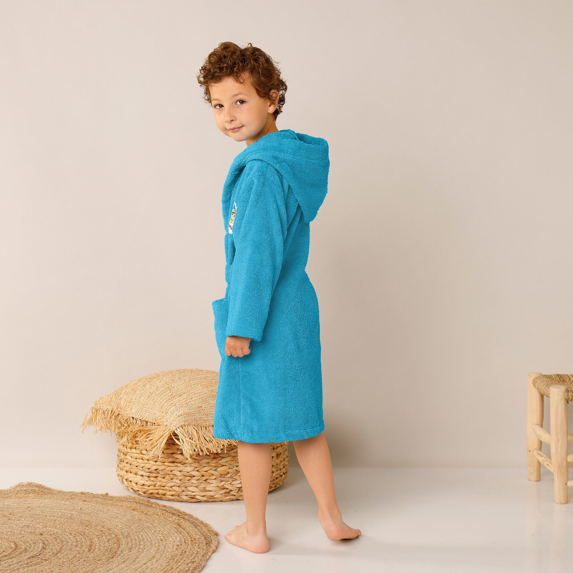Peignoir de bain Pat'Patrouille personnalisable
