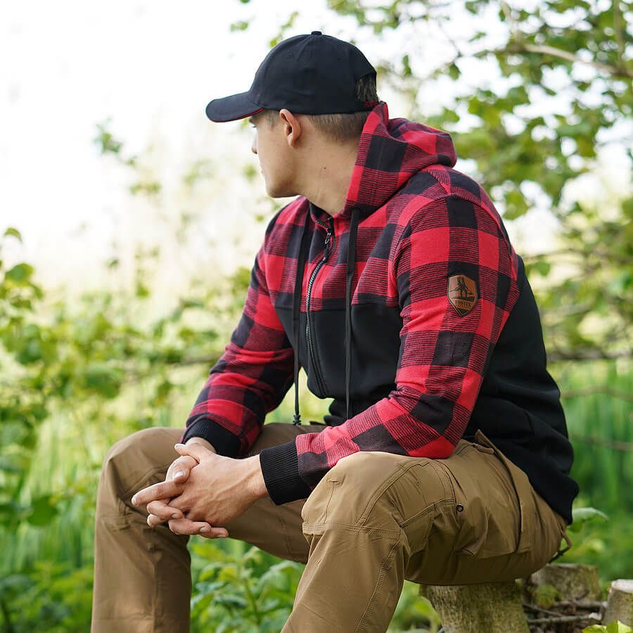Softshell Holzfällerjacke