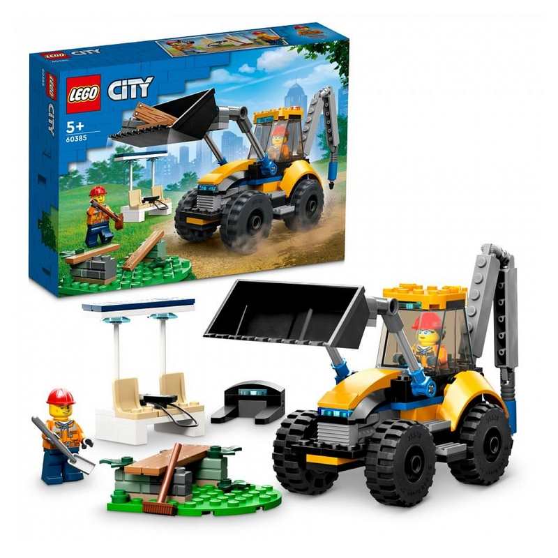 60385 La pelleteuse de chantier LEGO City