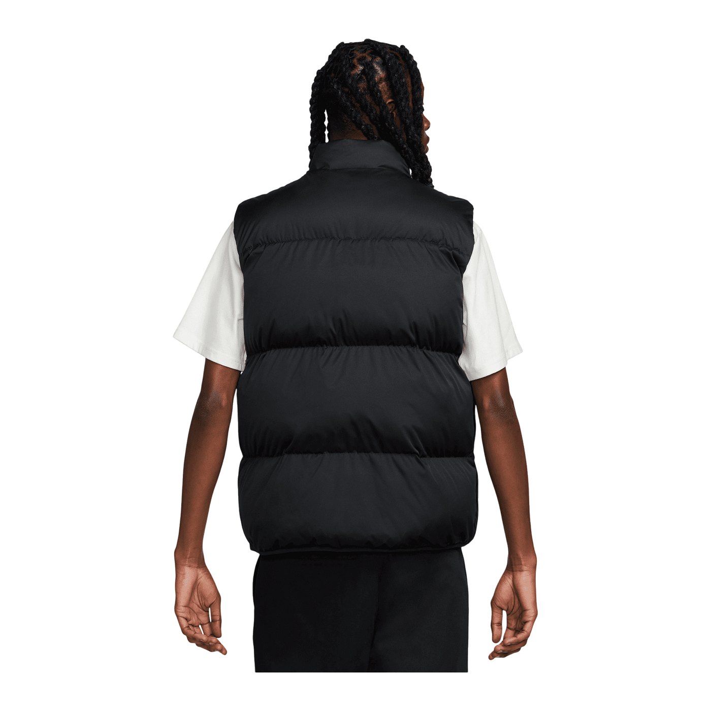 Nike Therma-FIT Puffer Weste Schwarz Weiss F010