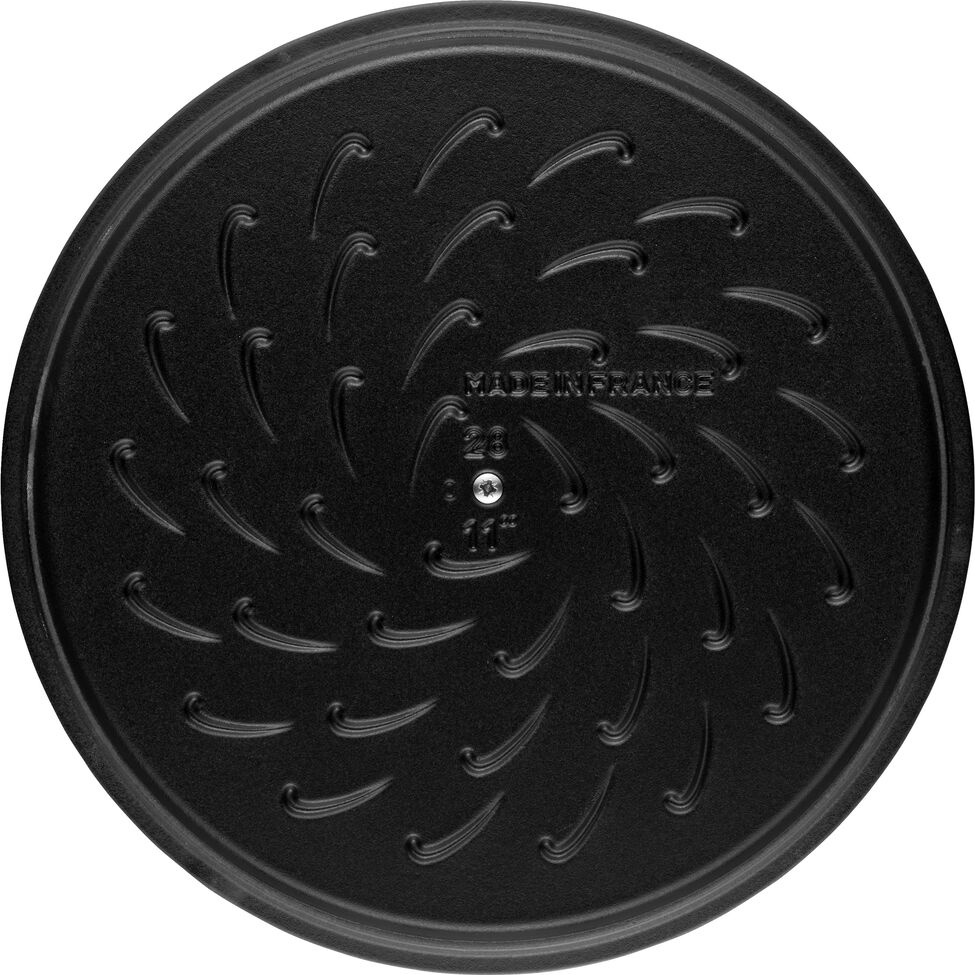 Bräter mit Chistera Drop-Structure 24 cm, Gusseisen