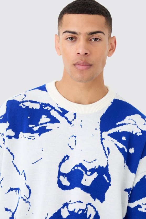 Oversize T-Shirt mit Print