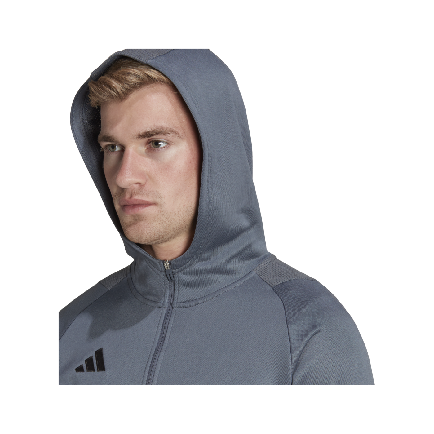 adidas Tiro 23 Competition Hoody Grau