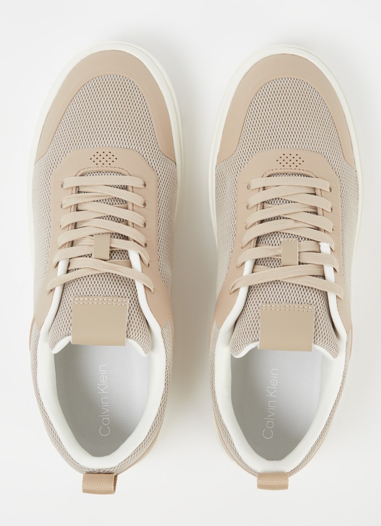 Sneakers Calvin Klein con dettagli in mesh