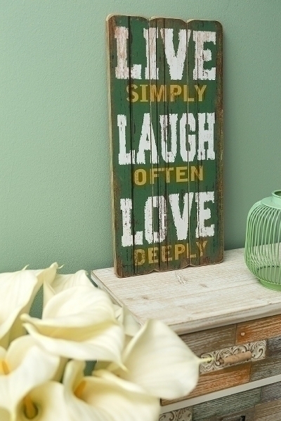 MyFlair Holzschild 