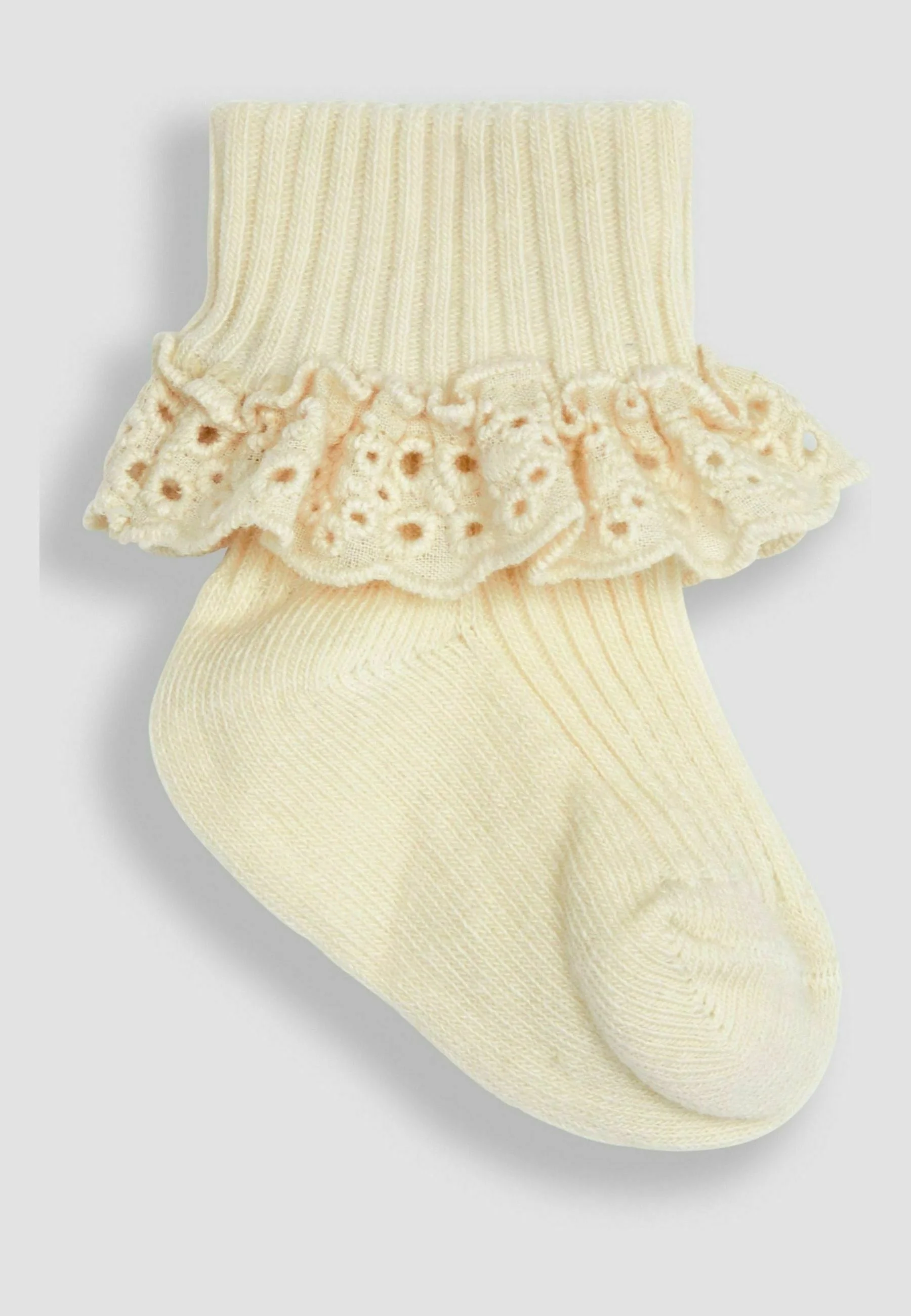 JoJo Maman Bébé 3 PACK FRILLY - Calcetines