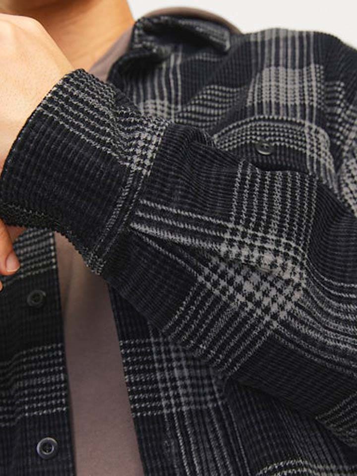 Jack & Jones Hemdjacke in Schwarz günstig kaufen