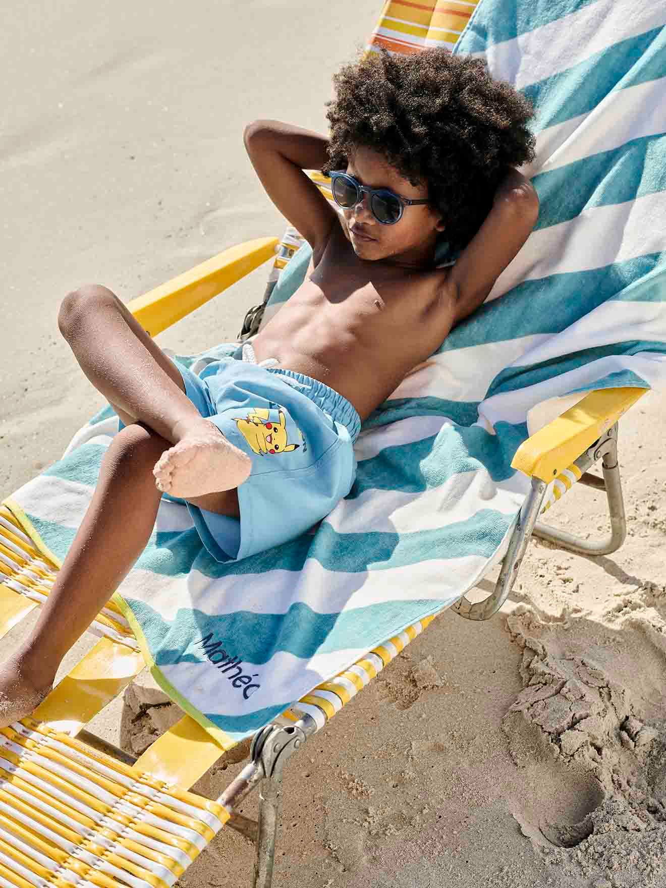 Pokemon Jungen Badeshorts POKEMON, Mikrofaser - salbeigrün