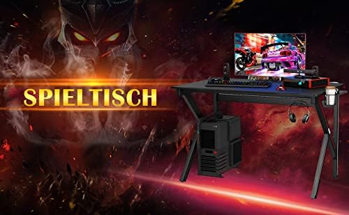 Costway Gaming Tisch 115 cm