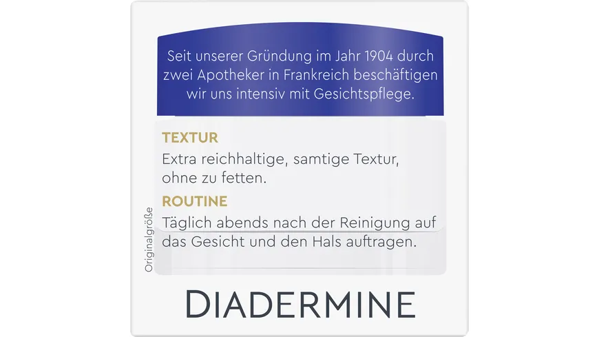 DIADERMINE Age Supreme Nachtpflege Extra Reichhaltig 50 ml
