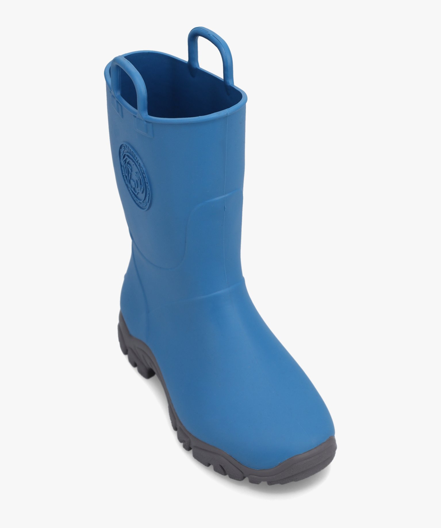 Bottes de pluie Garçon unies à anses - Boatilus bleu | GEMO