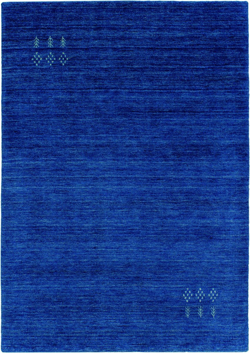 Handloom aus Indien Marand dunkelblau 40 x 60 cm