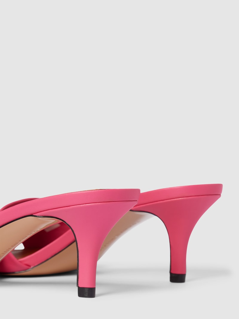 Sandaletten mit Label-Detail Modell 'ELEVATED' in pink