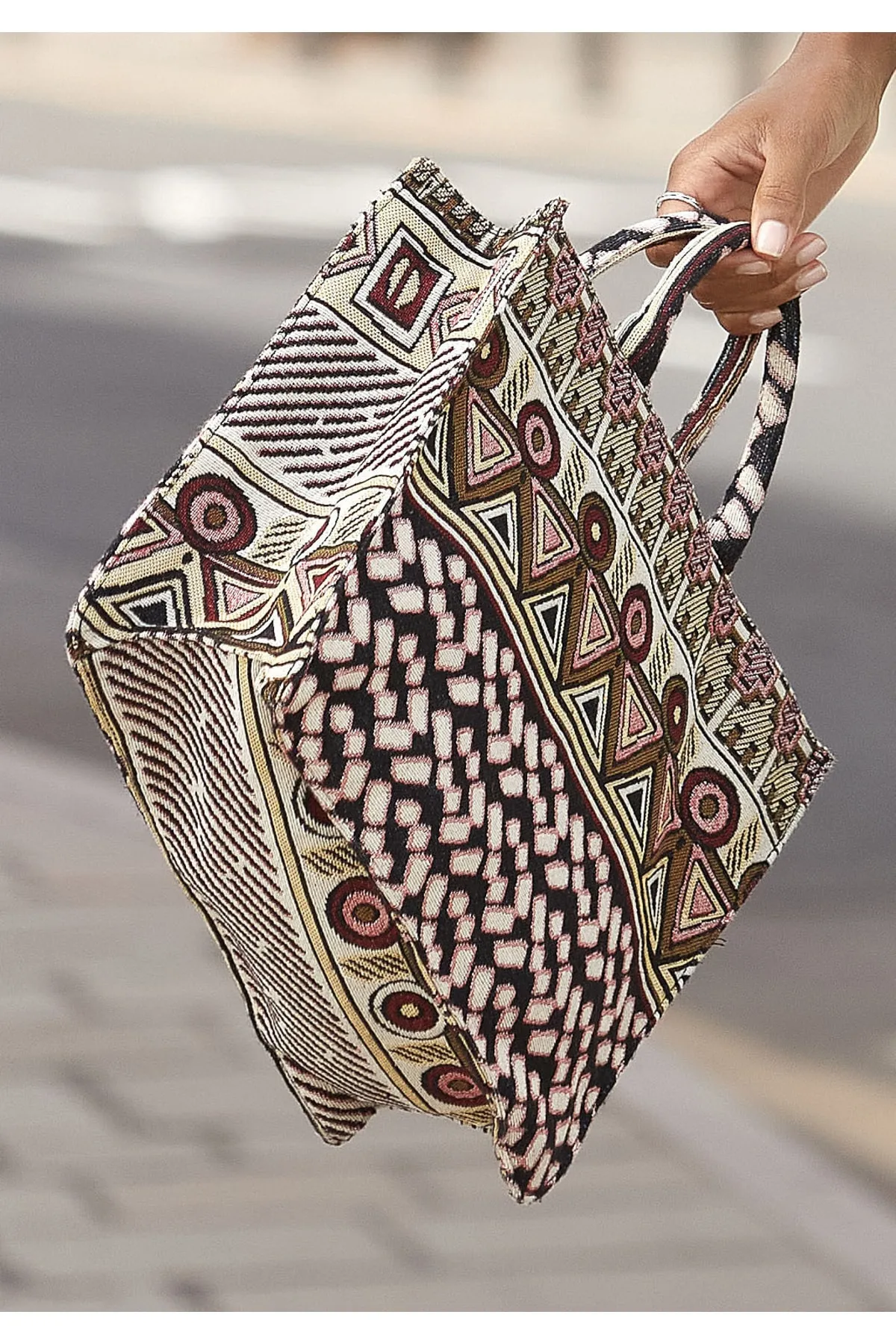 Vivance  Handtasche - Mehrfarbig - Unifarben