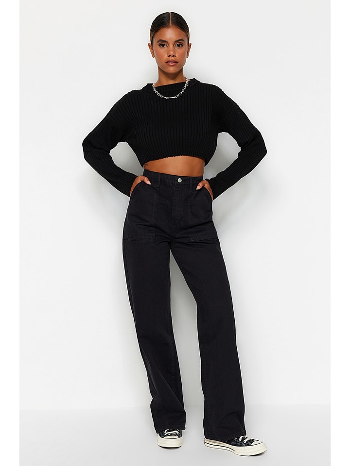 trendyol Jeans - Comfort fit - in Schwarz günstig kaufen