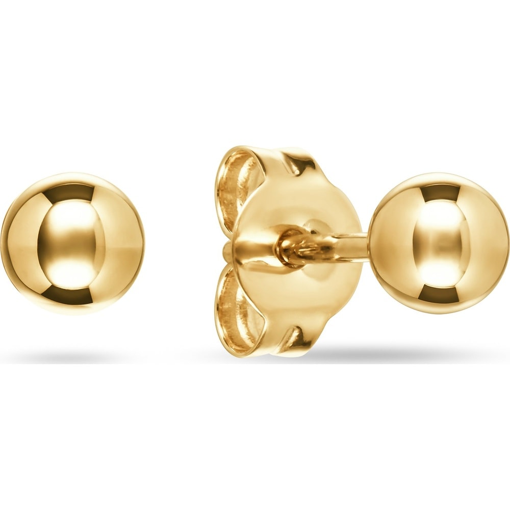 FAVS Boucles d'oreilles à fermoir à poussette 375 Or jaune Boucles d'oreilles