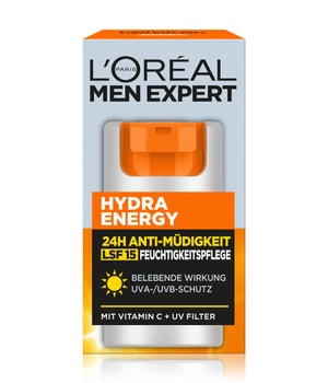 L'Oréal Men Expert Hydra Energy 24H Anti-Müdigkeit Feuchtigkeitspflege mit LSF15 Gesichtscreme-50 ml