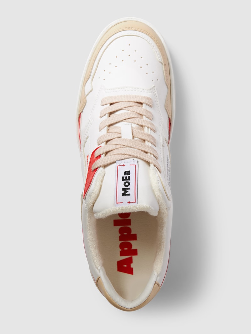 Vegane Sneaker aus Apfelresten Modell 'Apple Tricolor' in rot