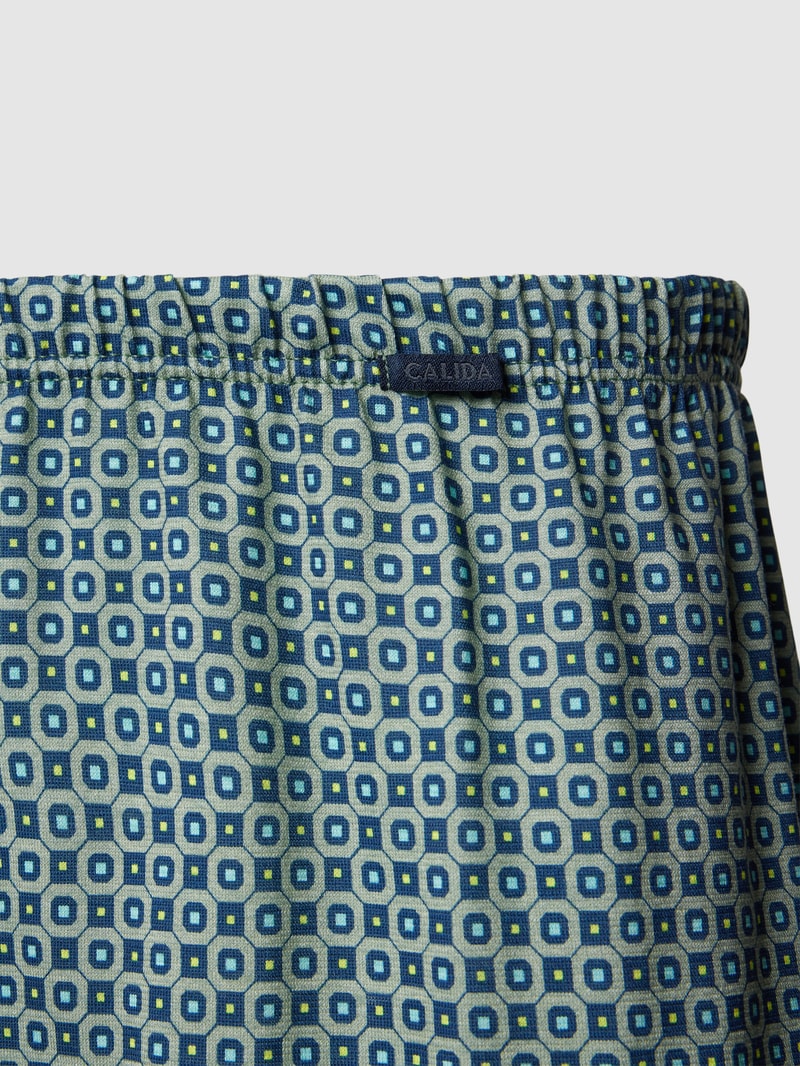 Boxershorts mit Allover-Muster in graphit