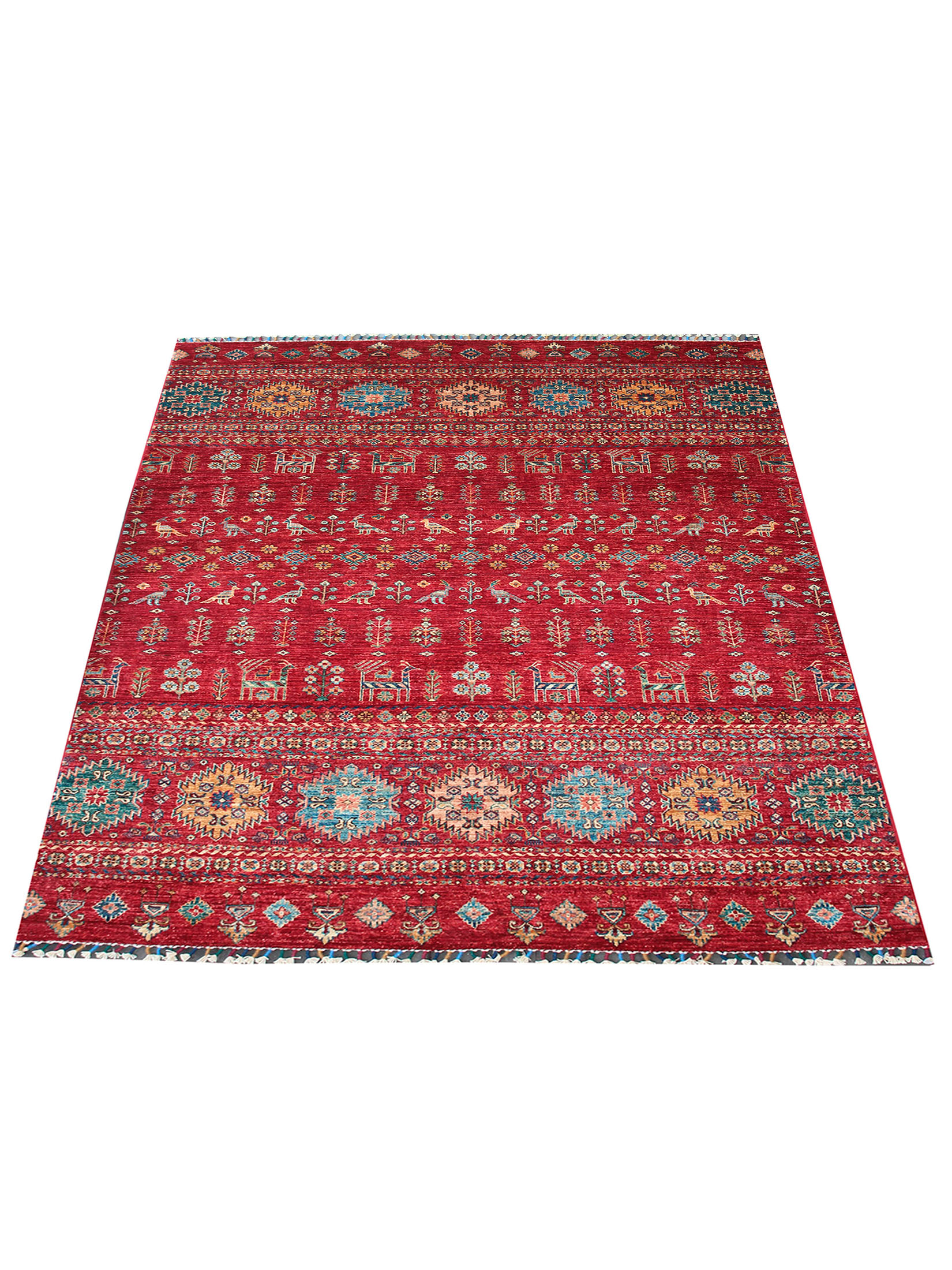 Chobi Schal ca. 176 x 224 cm, Unikat / Einzelstück