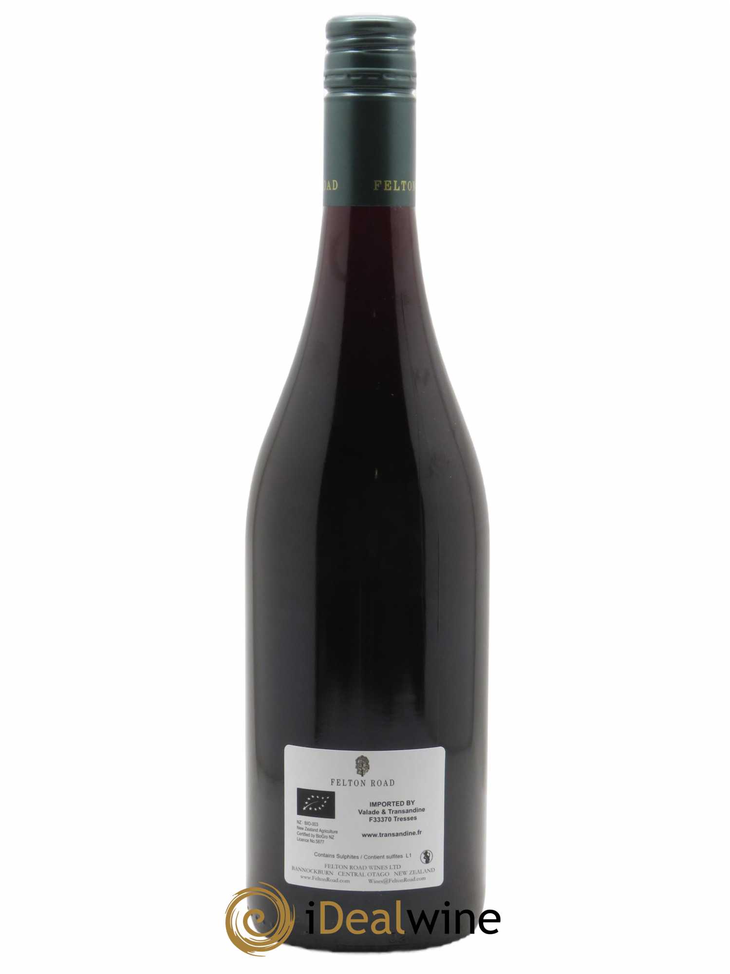 Central Otago Felton Road Calvert Pinot Noir  2021 - Lot de 1 Bouteille