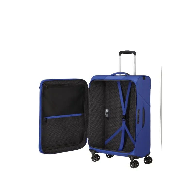 Samsonite LITEBEAM Trolley 4 Rollen 66cm EXP - NAUTICAL BLUE