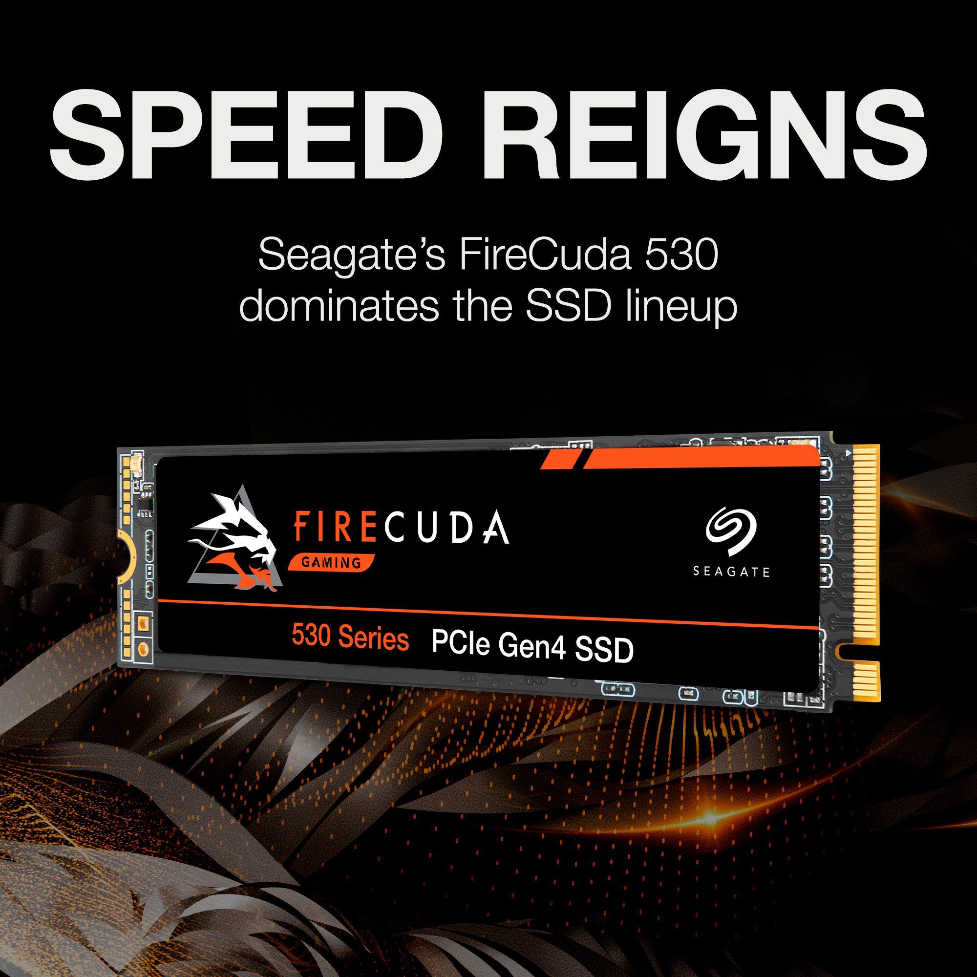 Seagate Seagate FireCuda 530 1 TB, SSD, (PCIe 4.0 x4, NVMe SSD-Festplatte