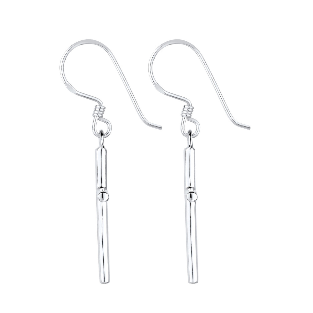 Elli Elli Boucles d'Oreilles Femmes Pendentif d'oreilles Symbole Croix en Argent Sterl Boucles d'oreilles