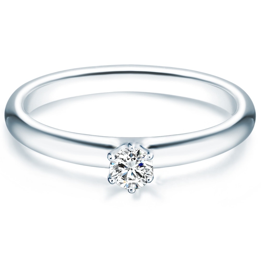 Trilani Bague en argent Argent sterling Oxyde de zirconium (CZ) en Argent Bague