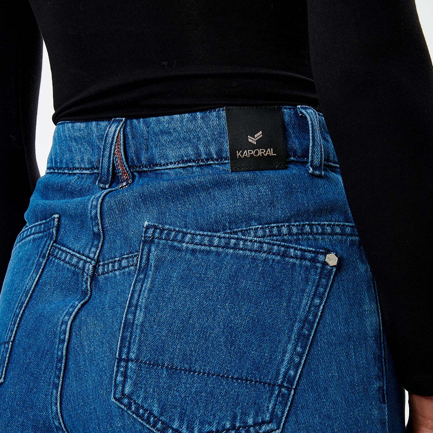 DUDE   Jean loose femme 100% coton