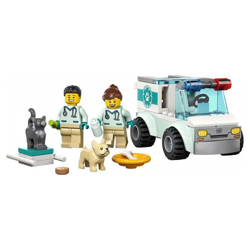 60382 L'intervention du véhicule vétérinaire LEGO City
